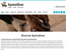Tablet Screenshot of eponashoe.com